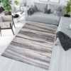 Area Rug Sari Grey Beige Waves