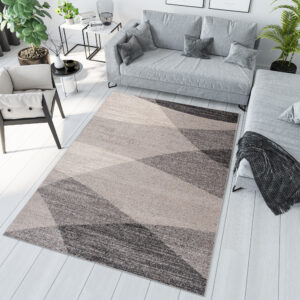 Area Rug Sari Grey Beige Geometric