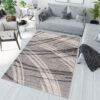Area Rug Sari Grey Lines
