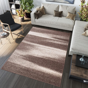 Area Rug Sari Light Brown Abstract