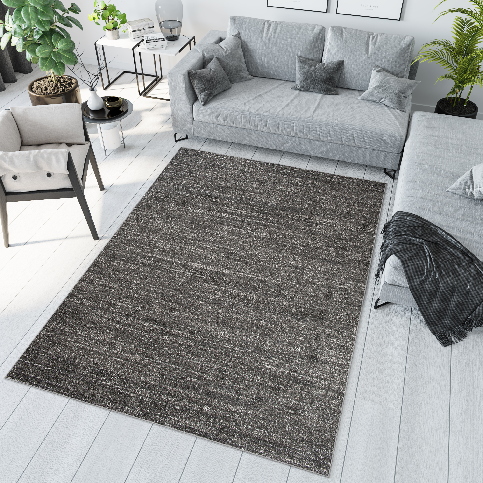 Area Rug Sari Anthracite Melange