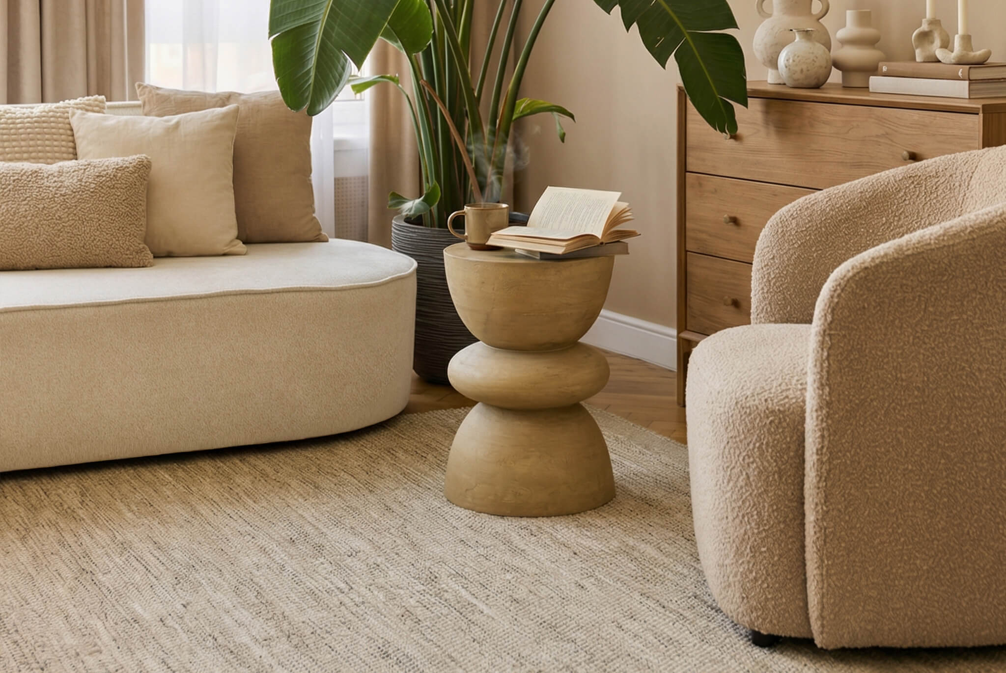 Loni wollen Rugs Tapiso