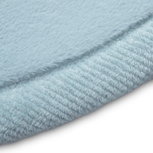Kids’ Rug Fluffin Round Baby Blue Non-slip