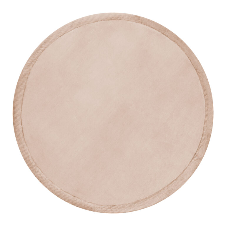 Kids’ Rug Fluffin Round Beige Non-slip