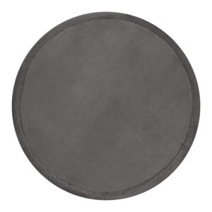 Kids’ Rug Fluffin Round Gray Non-slip