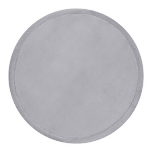 Kids’ Rug Fluffin Round Light Gray Non-slip