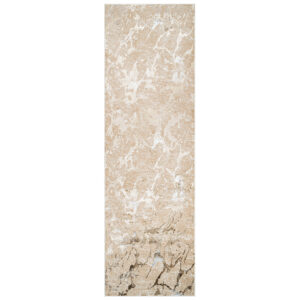 Carpet Runner Crystal Beige Gold Modern