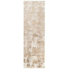 Carpet Runner Crystal Brown Gold Abstract