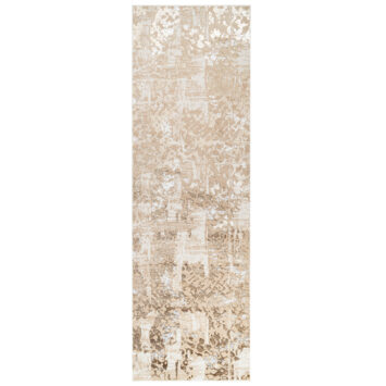 Carpet Runner Crystal Brown Gold Abstract