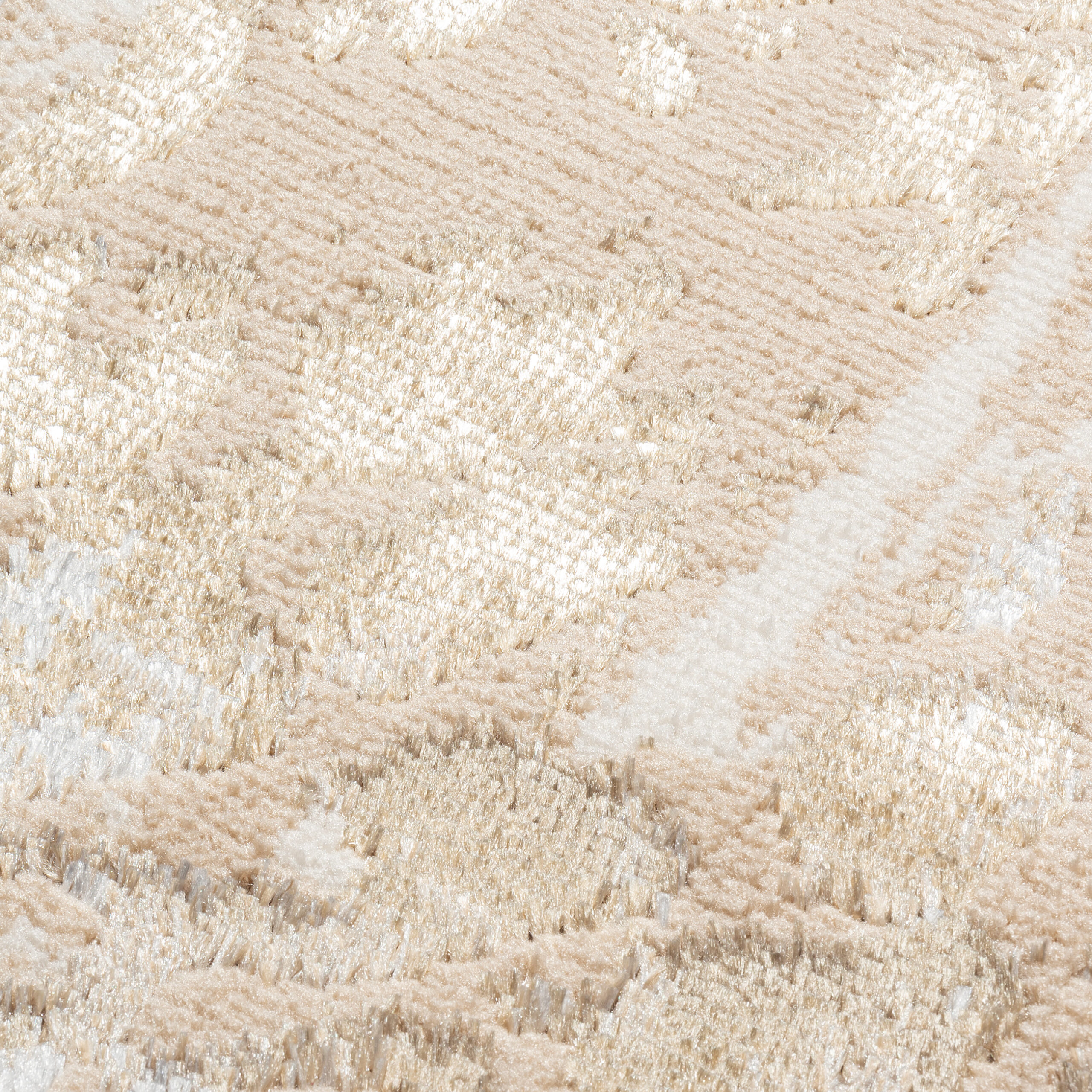 Carpet Runner Crystal Brown Gold Abstract