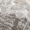 Carpet Runner Crystal Dark Grey Beige Abstract