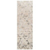 Carpet Runner Crystal Grey ZigZag