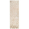 Carpet Runner Crystal Beige Gold ZigZag