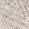 Area Rug Crystal Round Cream Brown Flecked Lines