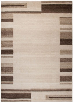 Area Rug Sari Beige Brown Frame