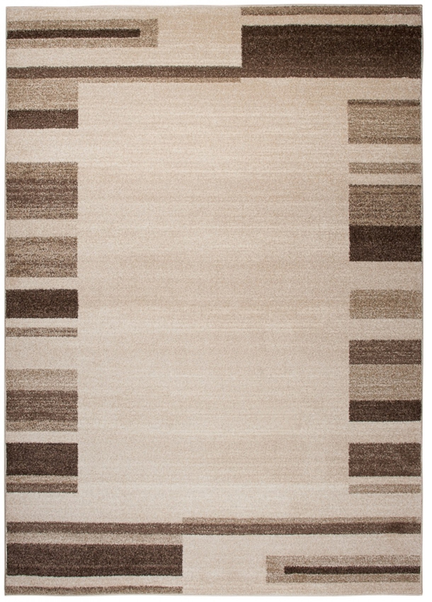 Area Rug Sari Beige Brown Frame
