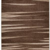 Area Rug Sari Brown Beige Striped