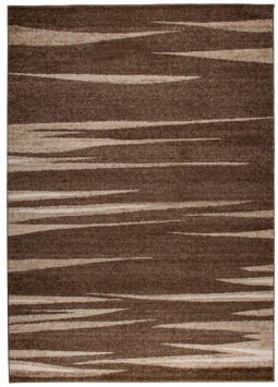 Area Rug Sari Brown Beige Striped