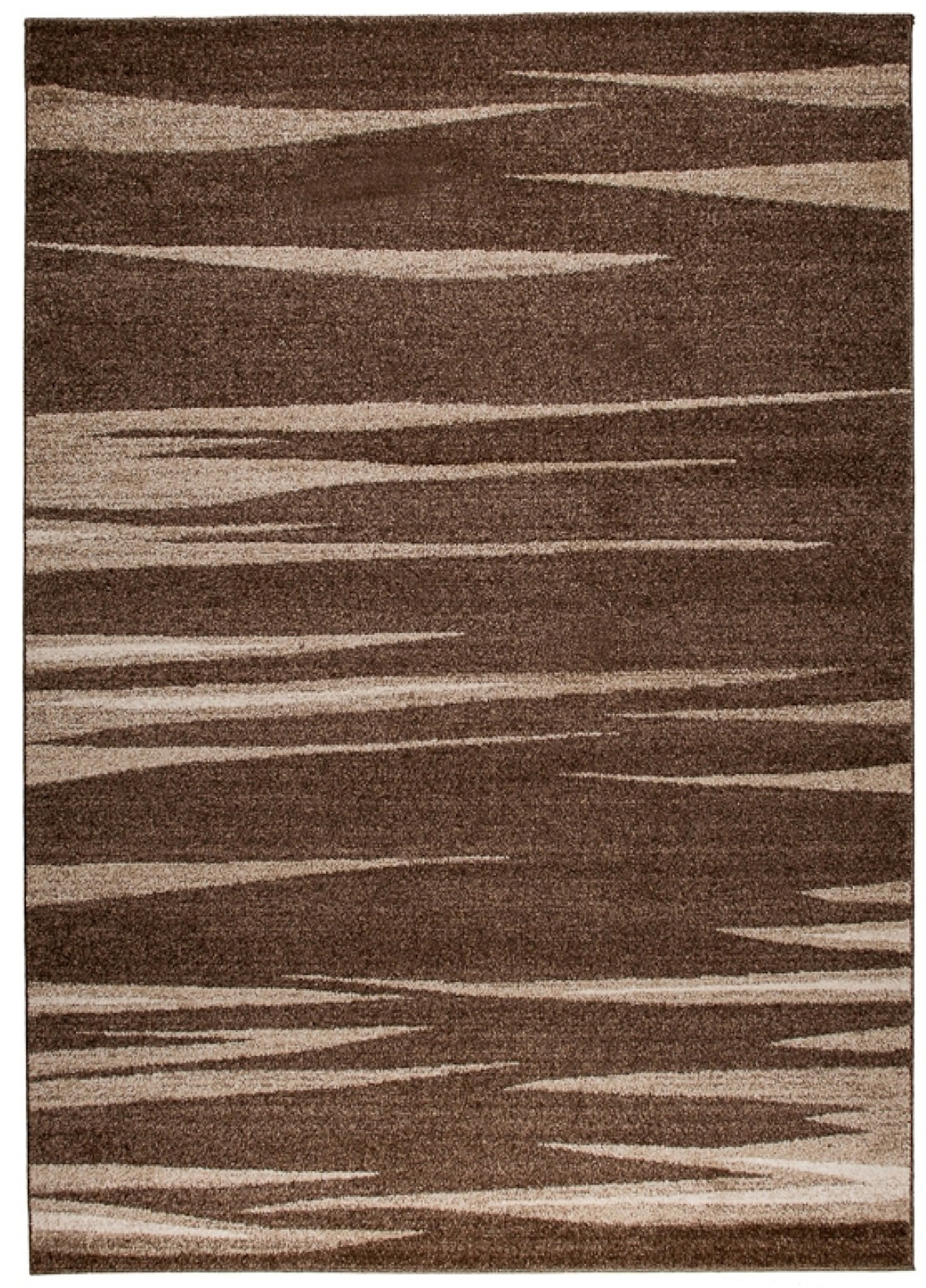 Area Rug Sari Brown Beige Striped
