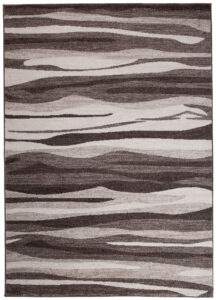 Area Rug Sari Brown Beige Abstract
