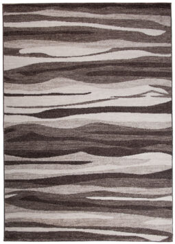 Area Rug Sari Brown Beige Abstract