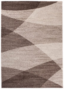 Area Rug Sari Brown Beige Geometric