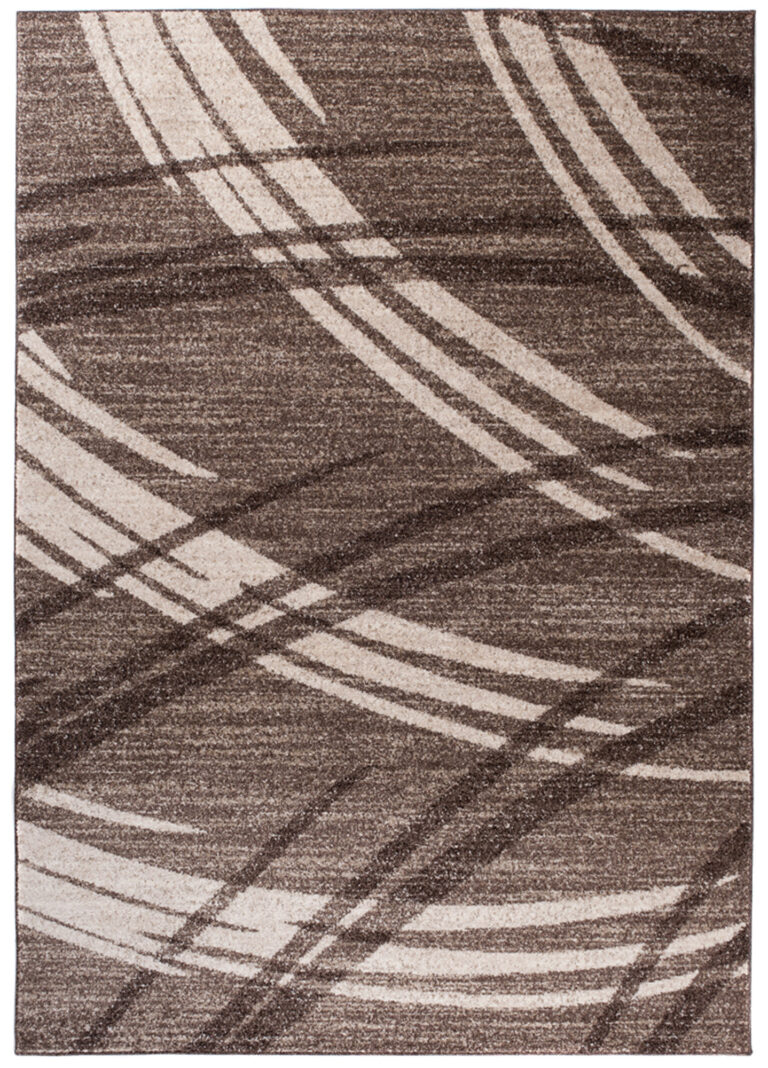 Area Rug Sari Light Brown Striped