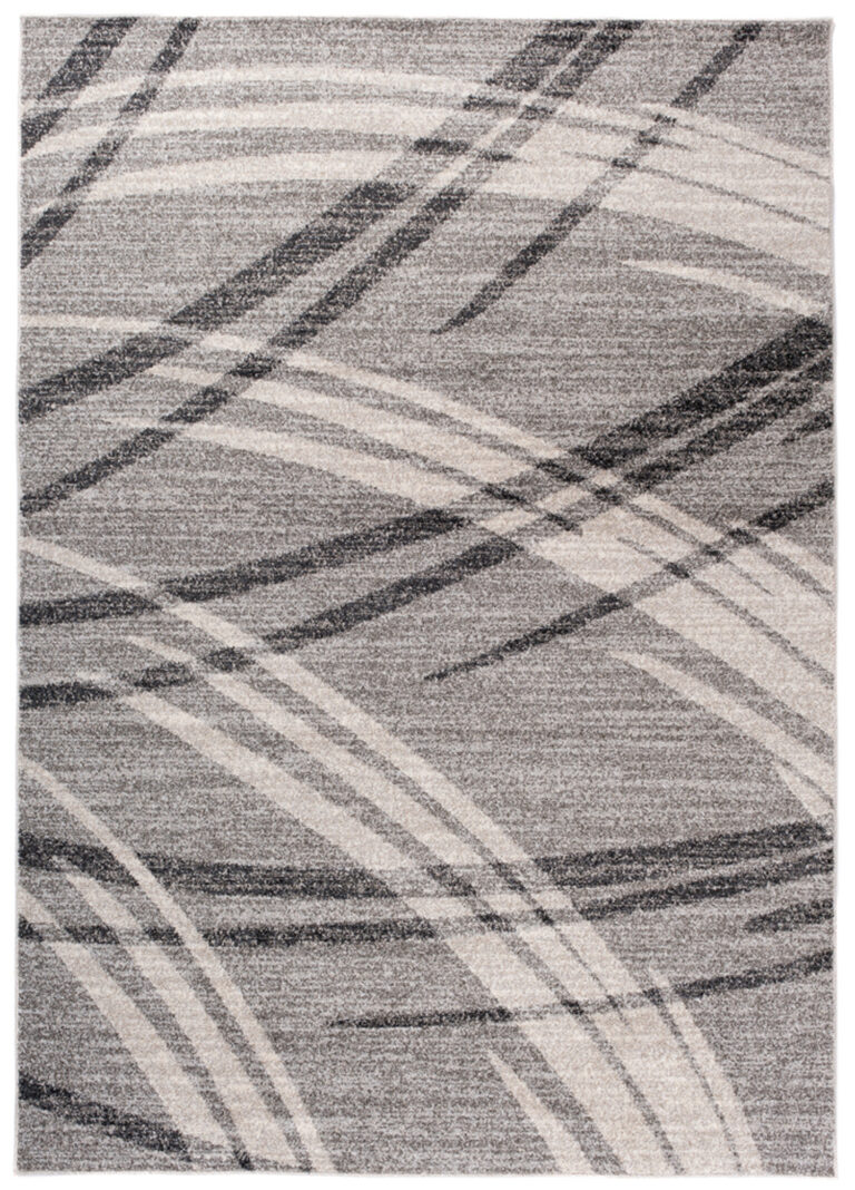 Area Rug Sari Grey Lines