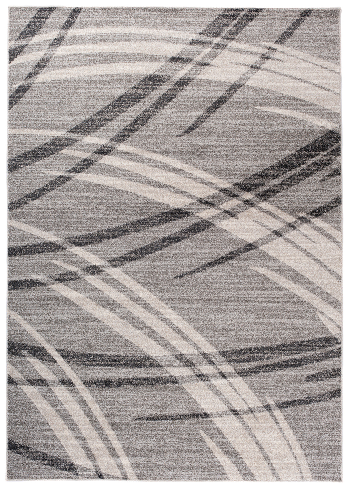 Area Rug Sari Grey Lines