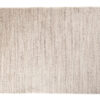 Area Rug Sari with Fringes Dark Cream