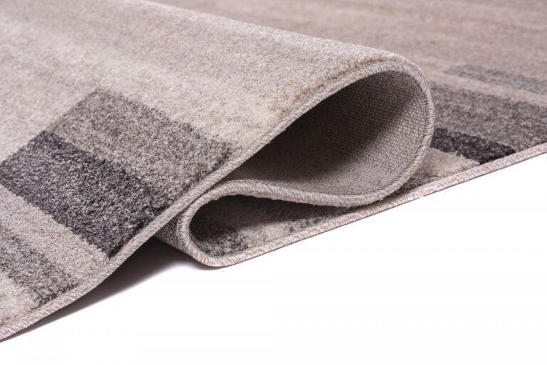 Area Rug Sari Light Beige Grey Frame