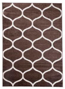 Area Rug Sari Brown Trellis