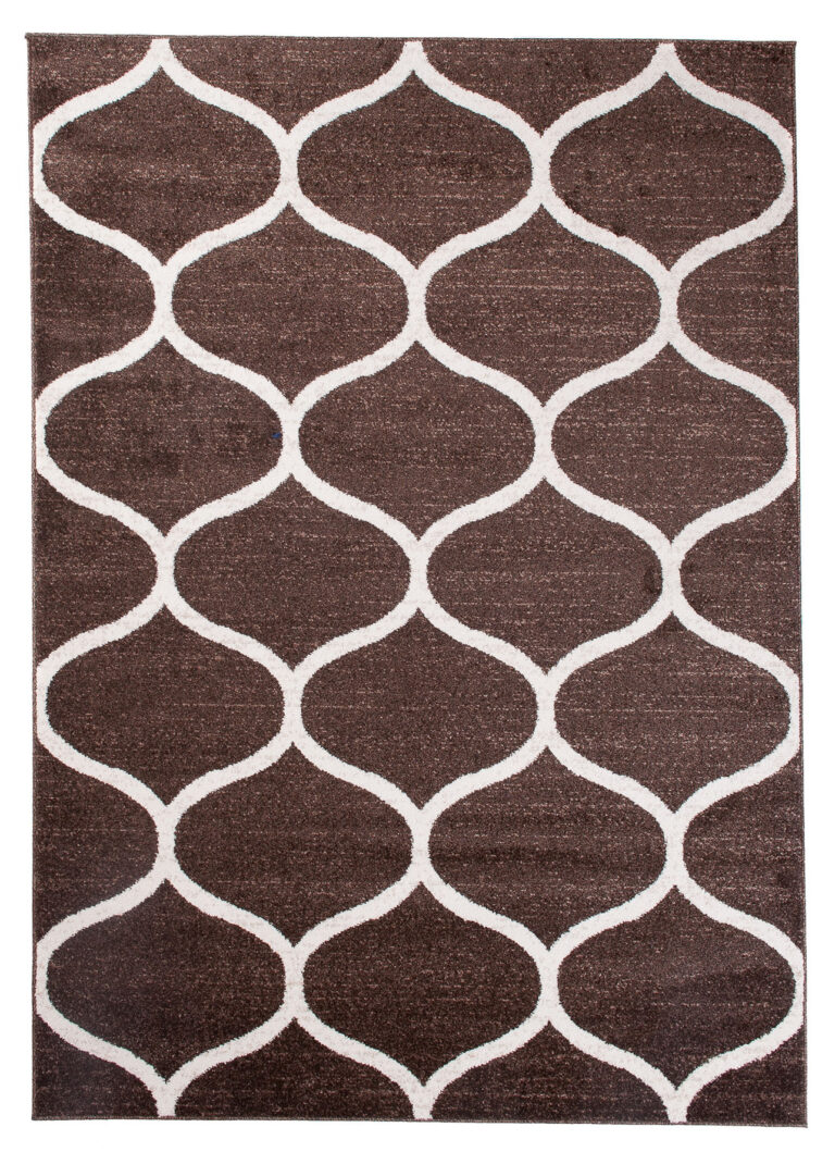 Area Rug Sari Brown Trellis