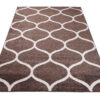 Area Rug Sari Brown Trellis