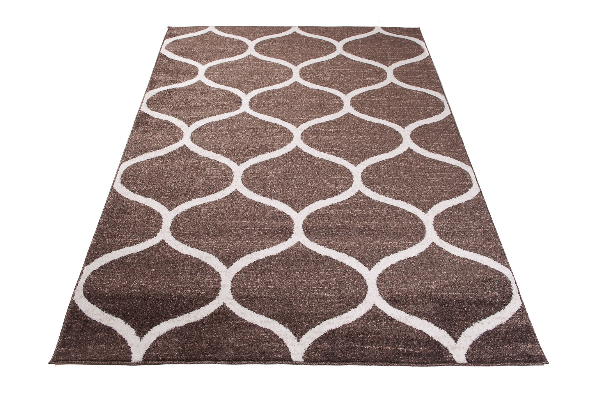 Area Rug Sari Brown Trellis