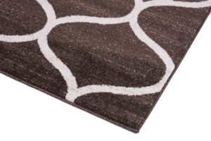 Area Rug Sari Brown Trellis