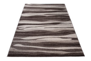 Area Rug Sari Brown Beige Abstract