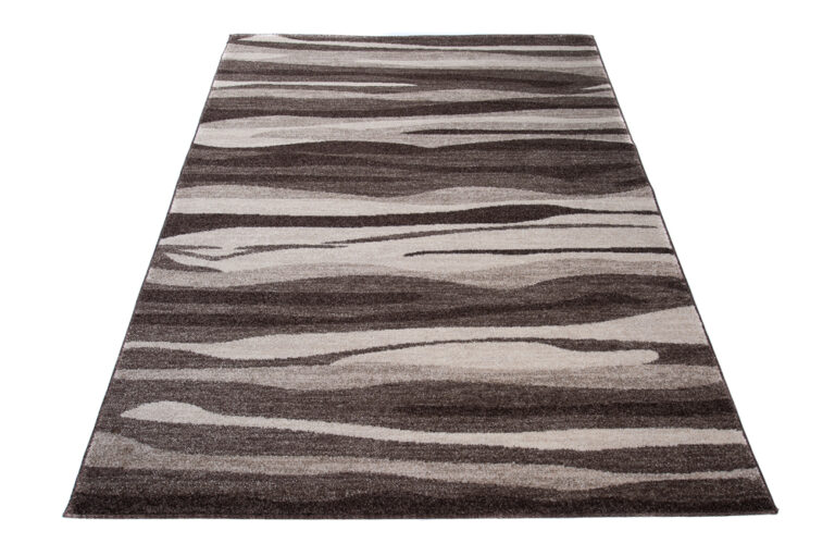 Area Rug Sari Brown Beige Abstract