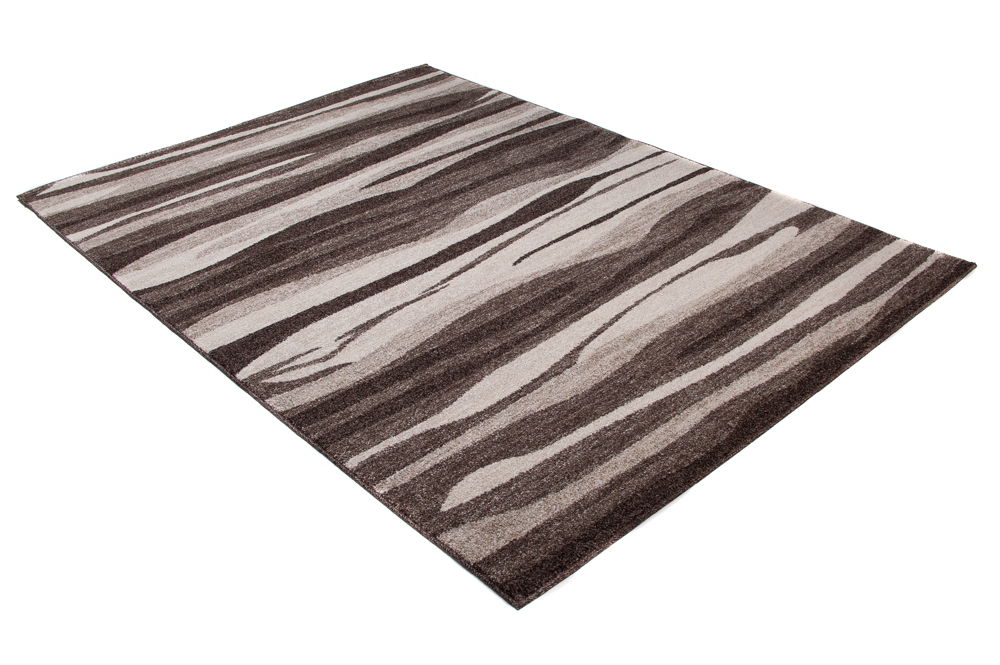 Area Rug Sari Brown Beige Abstract