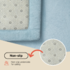 Kids’ Rug Fluffin Square Baby Blue