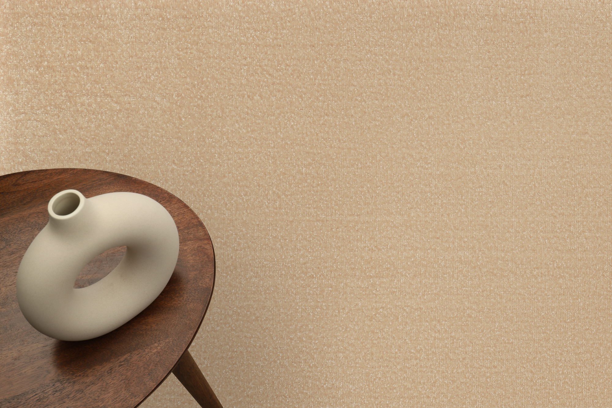 Carpet Runner Mono Indoor Outdoor Beige