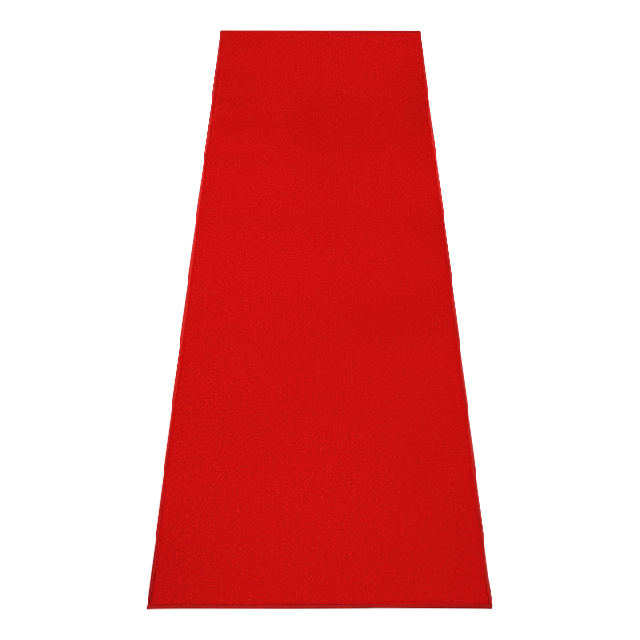 Carpet Runner Mono Indoor Outdoor Red