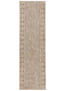 Carpet Runner Melissa Brown Border Indoor Outdoor