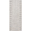 Carpet Runner Melissa Grey Border Indoor Outdoor