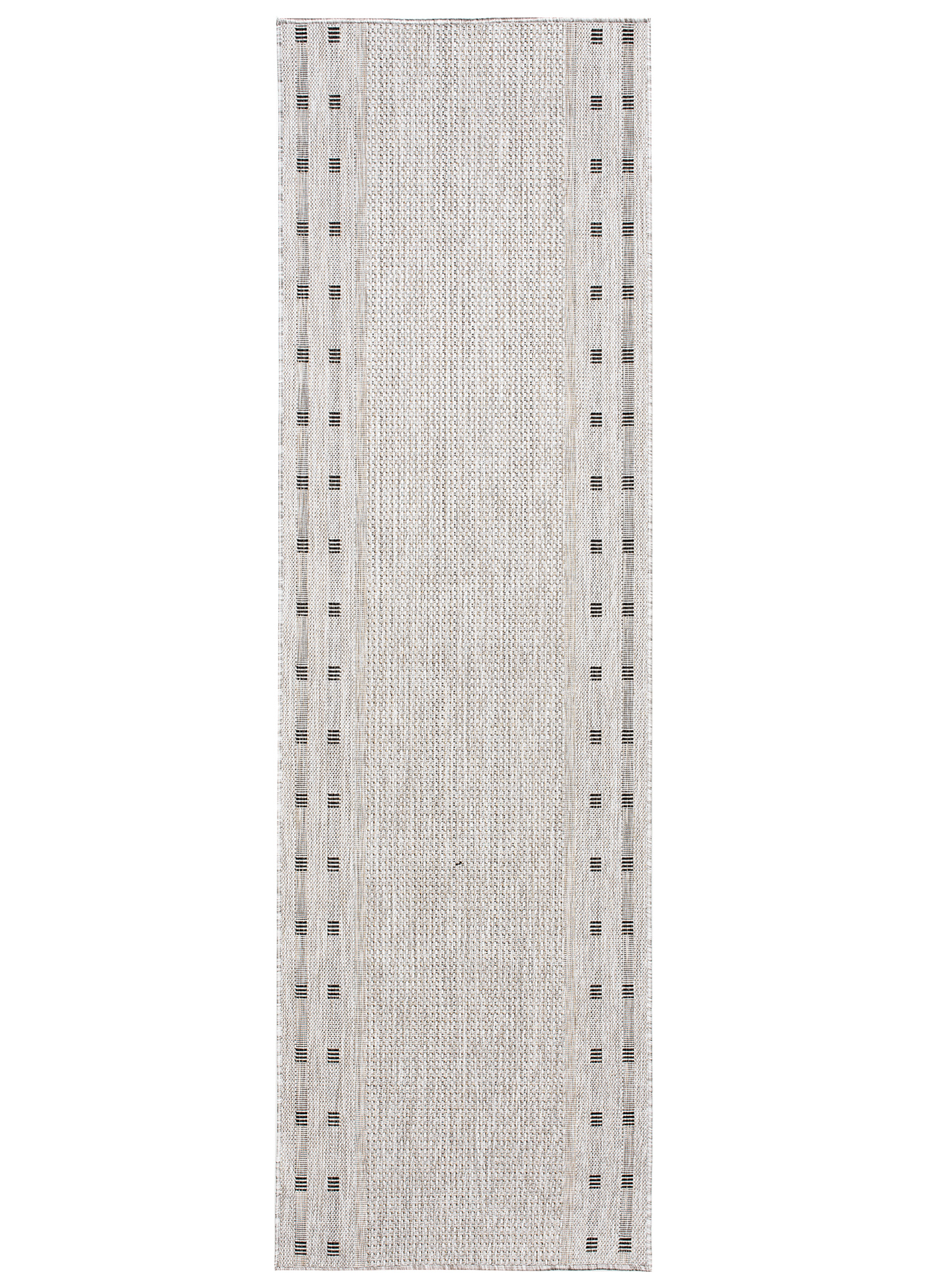 Carpet Runner Melissa Grey Border Indoor Outdoor