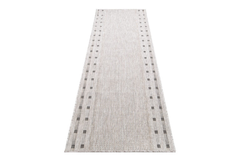 Carpet Runner Melissa Grey Border Indoor Outdoor