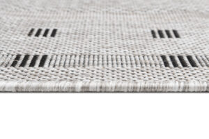 Carpet Runner Melissa Grey Border Indoor Outdoor