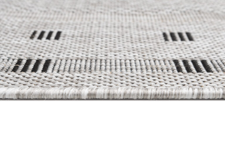 Carpet Runner Melissa Grey Border Indoor Outdoor