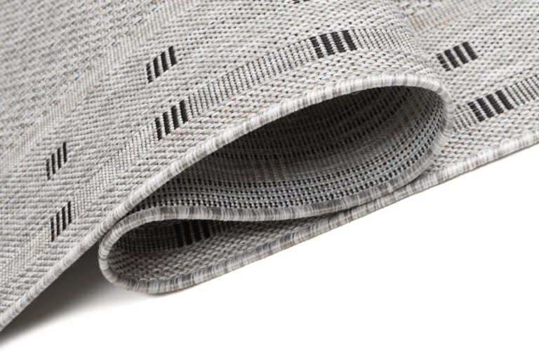 Carpet Runner Melissa Grey Border Indoor Outdoor