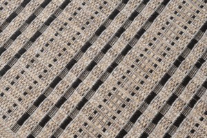 Carpet Runner Melissa Brown Black Stripes Indoor Outdoor